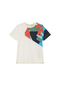s.Oliver RED LABEL - T-Shirt, Baumwolle, für Kinder - 0210  WHITE