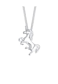 elli. - Halskette Einhorn Unicorn Magic 925 Silber - Silber