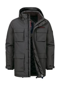 KRONSTADT - Winterjacke KSHarrington hood jacket - Black