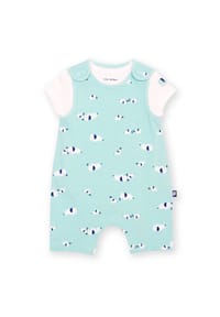 KITE - Baby Ele Time Latzhose Set Bio-Baumwolle - blau