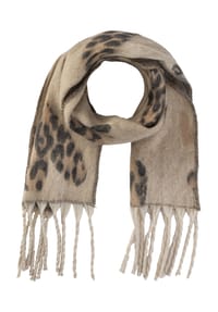MANGUUN - Schal, Fransen, für Damen - BEIGE
