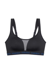 triaction® BY Triumph - Sport BH "Energy Lite P EX", Mesh-Ausschnitt, für Damen - 0004 BLACK