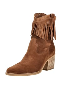 paul green - Veloursleder Stiefelette - Beige