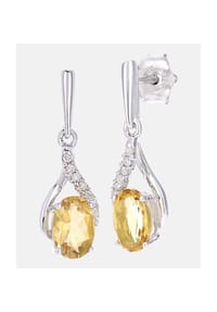 Diamant L'eternel - Ohrringe, mit 0.86 ct Diamant, 375 Weißgold - white gold