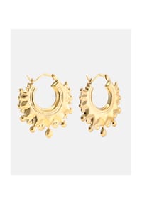 VANLERÉ - Creolen, 375 Gelbgold - gold
