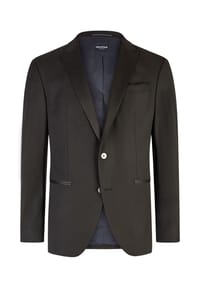 HECHTER PARIS - Sakko mit Spitzfasson - black