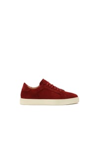 Kazar - Rote Turnschuhe mit klassischer Schnürung - Rot