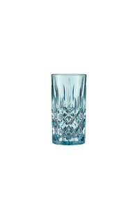 Nachtmann Longdrinkgläser Noblesse Colors 395 ml 2er Set - NOBLESSE - blau
