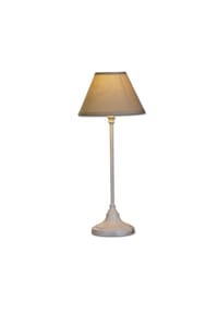 LOBERON - Tischlampe Swindon beige/antikweiß - beige/antikweiß