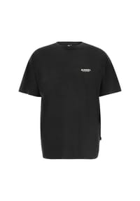OLDSKULL - T-Shirt Peach Dyed Basic Oldskull Logo unverkennbare Oldskull-Optik - Black