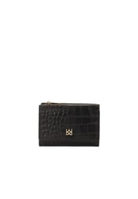 Kazar - Kleine geprägte Brieftasche - Schwarz