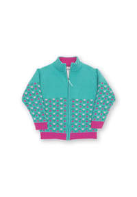 KITE - Kinder Hygge Jacke Blumenfabel Bio-Baumwolle - blau