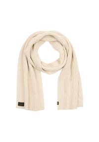 camel active - Schal aus Baumwoll-Mix - Dunkelbraun