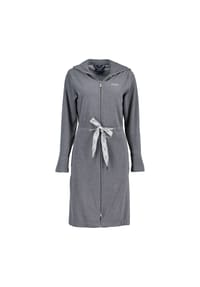 JOOP! - Damen Bademantel - Active, Frottier, Reißverschluss, Baumwollmischung - Blau