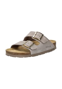 ROHDE - Veloursleder Pantoletten - Fango