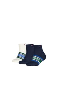 TOMMY HILFIGER - Kurzsocken, 3er-Pack, für Kinder - 002 PINK