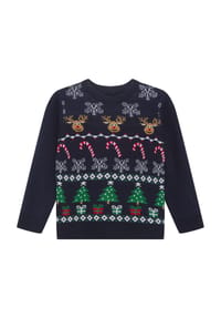 MANGUUN - Weihnachtspullover, für Damen - 1 LIGHT BLUE