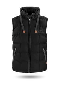 normani® - Herren Winter-Steppweste Tropez - Anthrazit