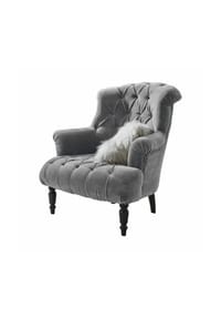 LOBERON - Sessel Parranquet grau - grau