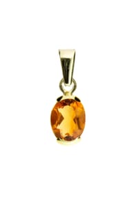 OSTSEE-SCHMUCK® - Anhänger , Sophia 8x6 mm , Gold 333/000 - gold