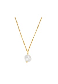 JOOP! - Damen Kette mit Anhänger "Baroque Pearl" , 925er Silber mit Süßwasserzuchtperle - GOLD