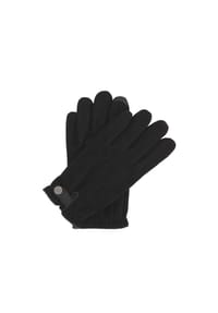 kazar - Schwarze Wildlederhandschuhe mit Touchscreen-Funktionalität - Schwarz