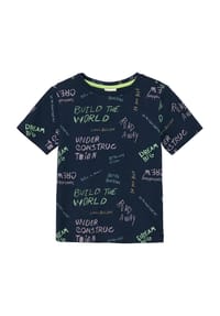 s.Oliver - T-Shirt, Rundhals, für Kinder - 59A1 BLUE