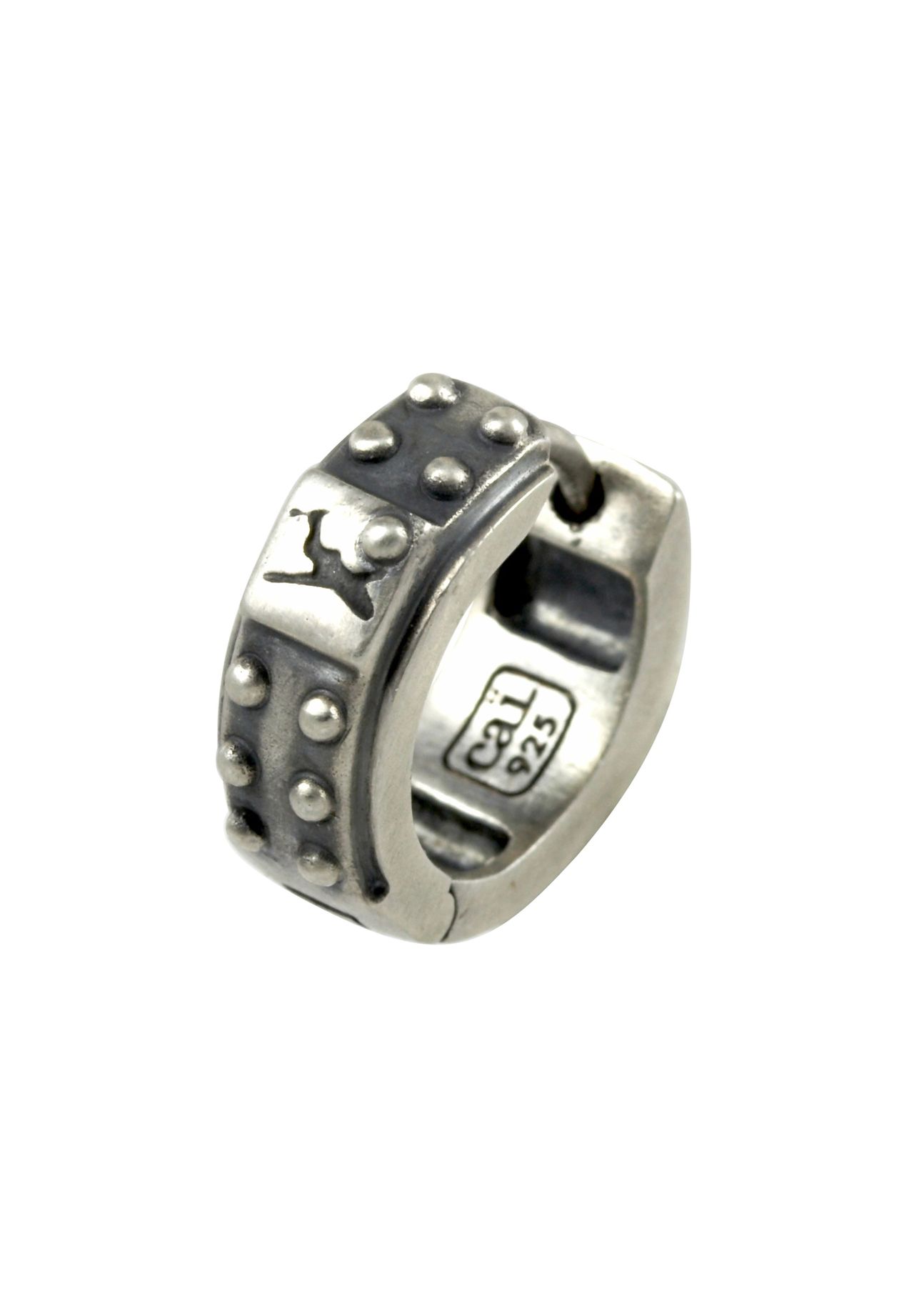 caї Single Creole 925/- Sterling Silber ohne Stein | GALERIA