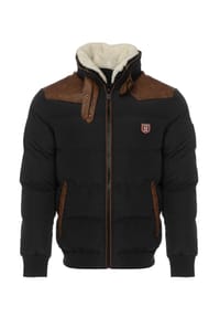 CARISMA - Jacke 1215 Winterjacke in Biker-Look - Black