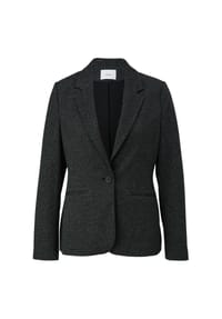s.Oliver BLACK LABEL - Blazer, Reverskragen, für Damen - 99W1  GREY/BLACK