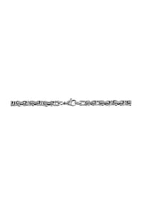 Adelia's Men Bold Style - Halskette – Königskette aus Edelstahl 60 cm - silber