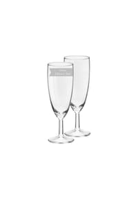 VAN WELL - Sektgläser geeicht Royalty 0,1 l 60er Set transparent - transparent