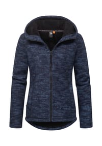 ragwear™ - Kapuzenstrickjacke Lyshka Melange - Ash
