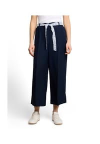 TOM TAILOR - Culotte, Leinenanteil, für Damen - 10668 SKY CAP BLUE