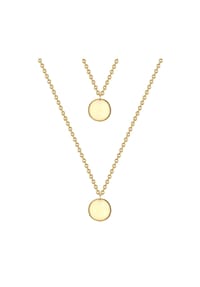 GLANZSTÜCKE MÜNCHEN - Damen Kette aus 925/- Sterling Silber in Gelbgold - gelbgold