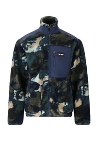 SLOPE® - Fleecejacke Kendor aus wärmendem Teddy-Material - 3256 Grape Leaf