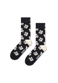 HAPPY SOCKS - Socken, Dog-Print - 9000 BLACK