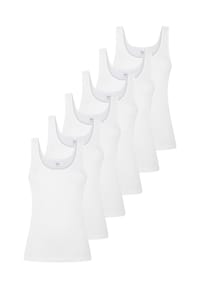 Speidel. - Unterhemd / Top 6er Pack Basic - Weiß
