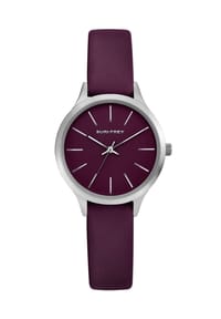 SURI FREY SFY Nicky - Damen Armbanduhr SFY Nicky - aubergine silber