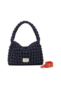 LES VISIONNAIRES Unio Hobo - Unio Hobo Schultertasche 47 cm - black