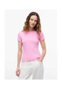 TOMMY Jeans - T-Shirt, Rundhals-Ausschnitt, für Damen - 0A7 BLUE