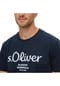s.Oliver T-Shirt, Baumwolle, Label-Print, für Herren Bild 9