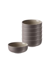 Ritzenhoff & Breker Müslischalen Jasper ø 14.0 cm 6er Set - JASPER - grau