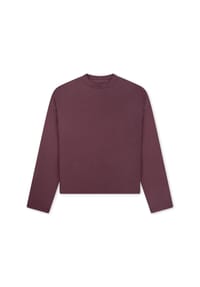 SCHIESSER - Loungewear-Oberteil Mix + Relax, dropped Shoulders, für Damen - 325 KAKAOBRAUN