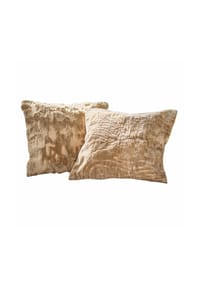 LOBERON - Kissenhülle 2er Set Doranza gold/braun - gold/braun