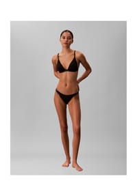 Calvin Klein - Triangle-Bikini, Gummibund, für Damen - UB1 BLACK