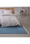 WECONhome Kurzflorteppich Ocean Lines - Handgewebter Schurwollteppich mit Fransen und 3D-Struktur Bild 9