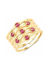 Rafaela Donata - Ring 925/- Sterling Silber - gelbgold