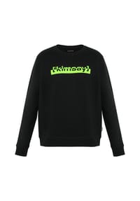CHIEMSEE - Sweatshirt mit Jumper-Motiv und Schriftzug - 19-3911 Black Beauty