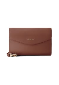 LAZAROTTI Bologna Leather - Bologna Leather Clutch Tasche Leder 23 cm - black